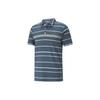 Golf Series SS22 Street Casual Полосатые мужские рубашки-поло с короткими рукавами Темно-синие 532976-11