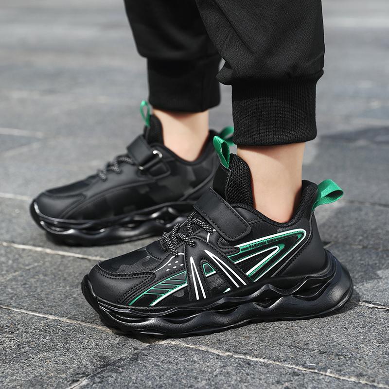 Детская модная дышащая повседневная обувь, детская спортивная обувь для бега, трендовые удобные спортивные кроссовки для студентов и девочек