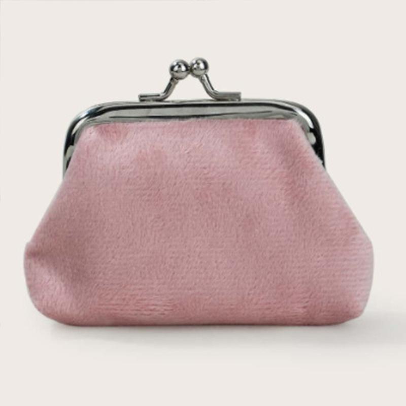 Сумка ярких цветов, плюшевая сумка, кошелек для монет, тканевый студенческий кошелек для монет, детский маленький кошелек, маленький подарок