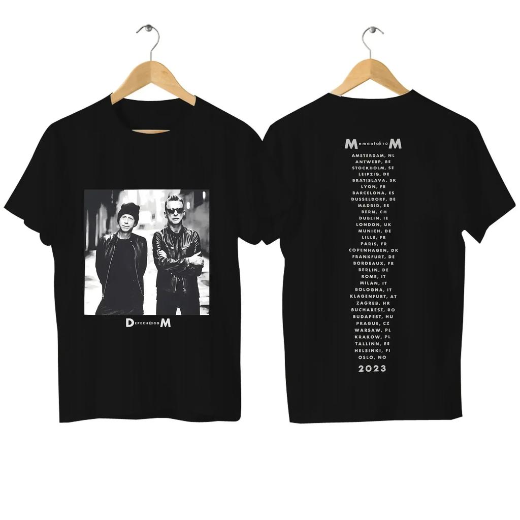 2024 Женская футболка Повседневная Depeche Memento Mori Mode Футболка Графический Оверсайз Спортивные Топы Дышащая Удобная Уличная Одежда#Цвет(1)