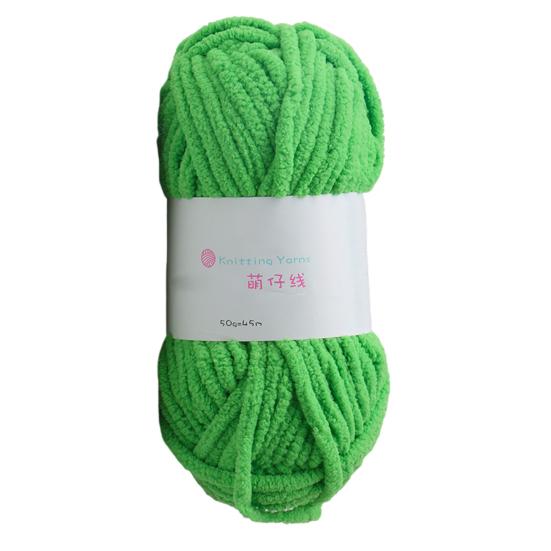 Мягкая пушистая пряжа из синели, мягкая не выцветающая ручная работа, многоцелевое одеяло, вязание крючком, объемная пряжа