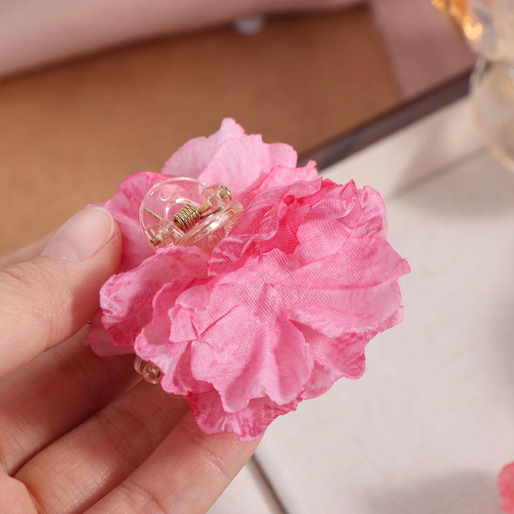 Simulated Flower Children Hair Catches Korean Style Hair Crab Clip Flower Hair Claw Wedding