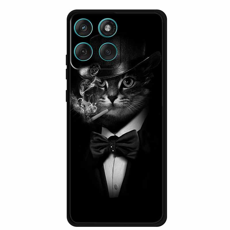 For Motorola Edge 60 Fusion Case XT2503-4 Wolf Lion Soft TPU Silicone Phone Cover for Motorola Edge 60 Fusion Case Fundas Coque