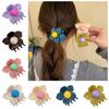 Hairpin Flower Hair Claw Plastic Plastic Shark Clip Creative Hair Crab Clip  Vacation