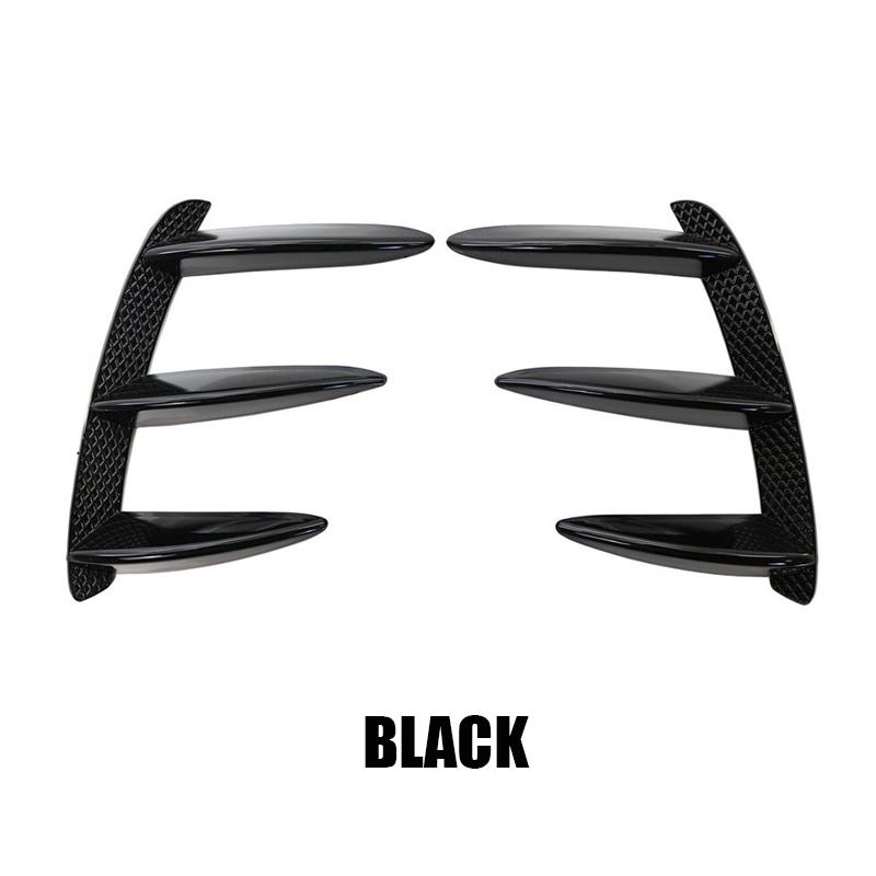 Задний бампер автомобиля Canards Side Vent Spoiler Anti Collision Guard для Mercedes Benz W176 A200 A250 A260 A45 AMG 2013-2018