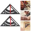 Adjustable Activity Triangle Ruler Woodworking Angle Finder Combined Tool Measuring Tool Angle Ruler Miter Saw Saw Protractor