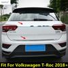 Декоративная накладка на нижнюю ручку крышки задней двери для Volkswagen T-Roc T Roc 2018 - 2024 Аксессуары из нержавеющей стали
