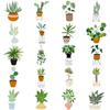 44 Plant Potted Graffiti Stickers Decorate Suitcase Guitar Notebook DIY Waterproof Stickers