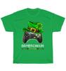 Gamer Video Game Gaming Leprechaun Shamrock St Patricks Day T-Shirt Unisex Gift