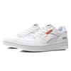 Li-Ning Trendy Casual Non-Slip Wear-Resistant Low-Top Skate Shoes Men Sneakers White Orange AGCN357-1