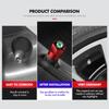 HRQB8 For Skoda 4PCS Car Tire Stem Valve Cap Airdust Waterproof Wheel Tire Valve Rim Stem Cover octavia a5 a4 mk1 2 fabia superb rapid