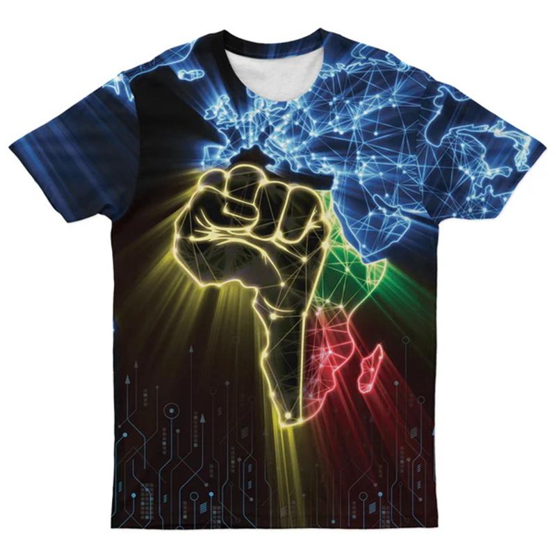 Футболки с этническим принтом в африканском стиле для мужчин и женщин, модные уличные футболки большого размера с коротким рукавом, топы, одежда