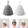 100% Brand New Sauna Hat Heat Insulating Protect Hair