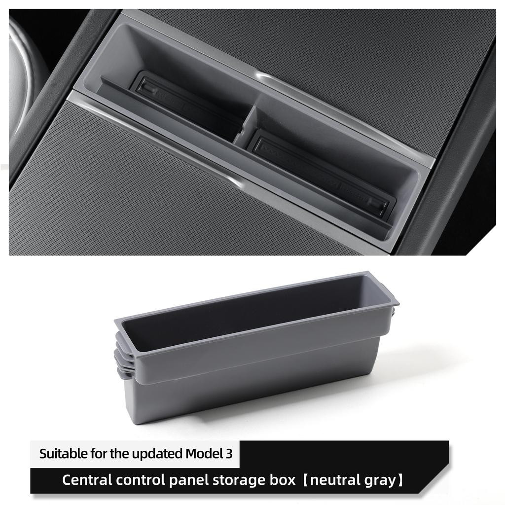 Для Tesla Model 3 Highland Central Control Storage Box 2025 Центральная консольная панель Tidying Organizer USB Shut Hub Автомобильные аксессуары