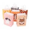6 шт. бумажный пакет для собак с ручкой, сумка для конфет на день рождения собаки, сумка для детского дня рождения, сувениры на свадьбу, принадлежности для детского душа