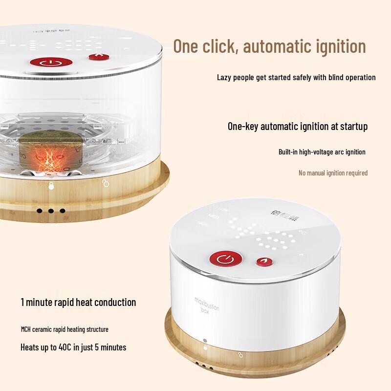 Breo A2 Mini Portable Smokeless Electronic Moxa Device