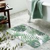 Напечатанный фланелевый коврик для пола Растение Современный китайский стиль Ковер Гостиная Спальня Ванная комната Впитывающий Нескользящий коврик