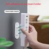 Self-Adhesive Desktop Socket Fixer Cable Organizer Seamless Punch-free Plug Sticker Holder Wall Fixer Power Strip Holders Sticke