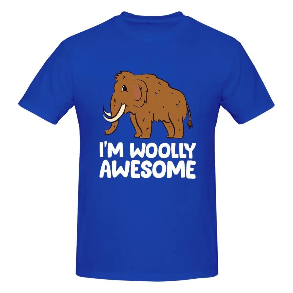 100 Cotton Im Woolly Awesome Cute Woolly Mammoth Tshirt Unisexs Classic Oversized T Shirt Unisex Oneck Summer Shirts Tops S6xl