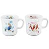 Yamaka Shoten Peter Rabbit Mugs (Pair), Approx. 300ml, Microwave Safe, Made In Japan, PR560-13