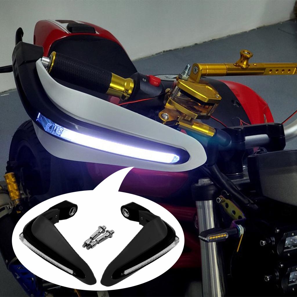 Motorcycles Handguards LED Hand Guards Windproof Impact Absorption