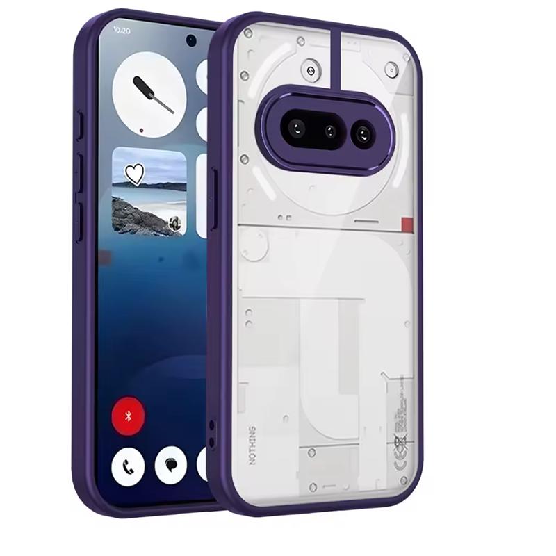 Чехол для Nothing Phone 3A A059 с воздушной подушкой, противоударный силиконовый бампер, прозрачная матовая задняя крышка, жесткий чехол для телефона Nothing Phone 3A 5G