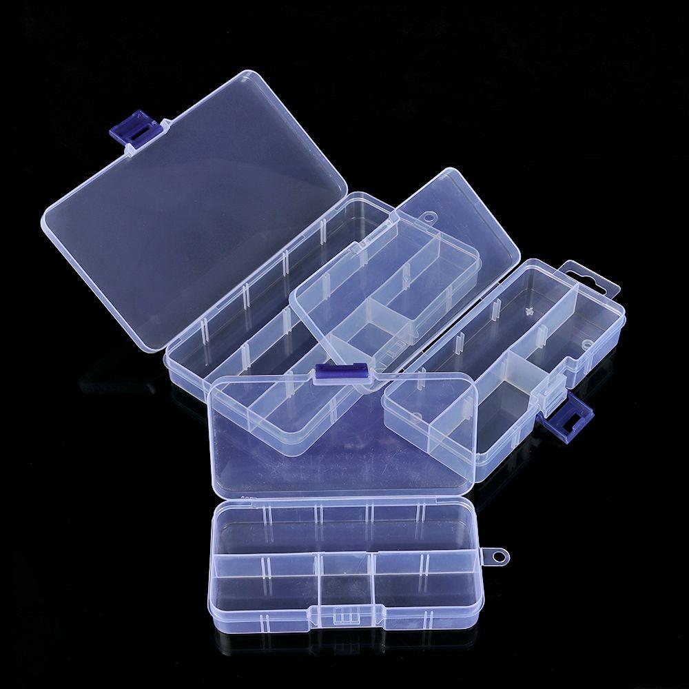 Boxes Jewelry Beads Container Fishing Tools Box Small Items Sundries Transparent Storage Box
