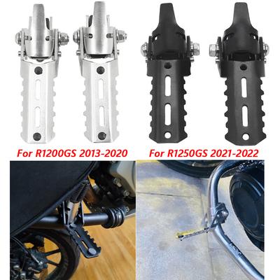 Передние подножки для мотоцикла, складные подножки, зажимы 22-25 мм для BMW R1200GS R1250GS Triumph Tiger Explorer Honda