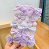 10pcs Bow Flower Side Barrettes Multicolor Bangs Broken Hairpin New Headwear