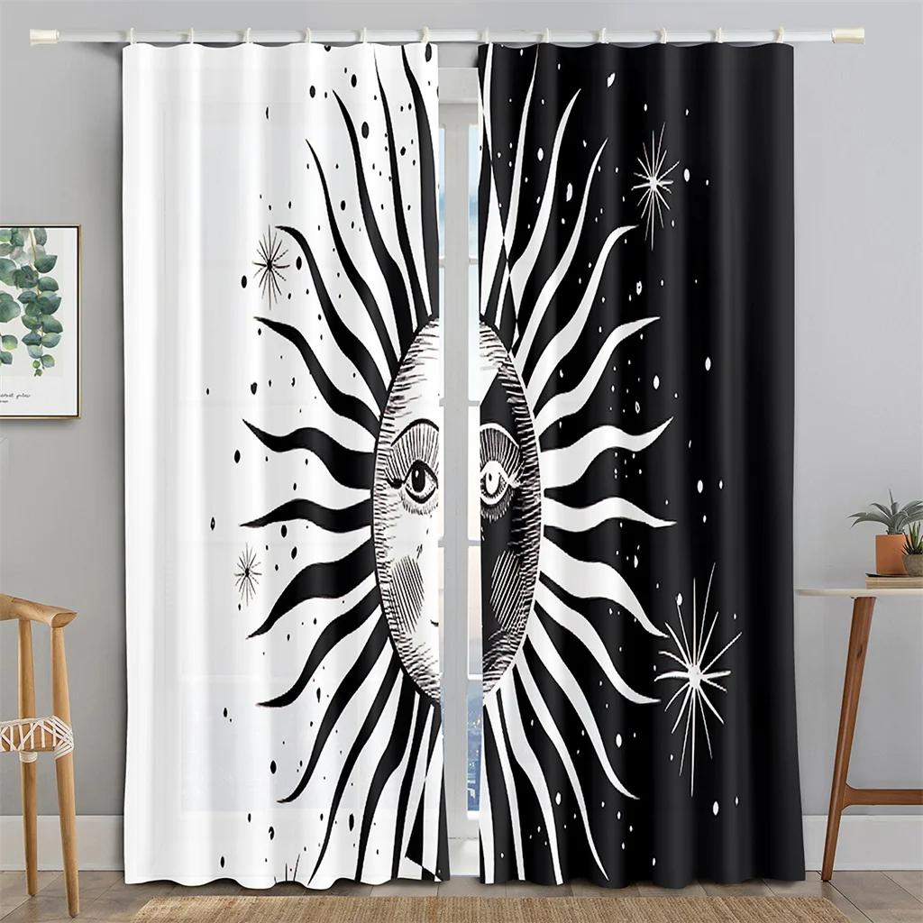 Tarot Mancha Духовные Роскошные Затемняющие Шторы для Спальни Гостиной Ванной Кухни Двери Высокое Затемнение Новая Мода