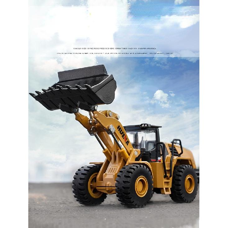 Литой под давлением сплав-экскаватор, игрушечный автомобиль, масштаб 1/50, детский инженерный грузовик, вилочный погрузчик, кран-самосвал, игрушечный электромобиль для мальчиков