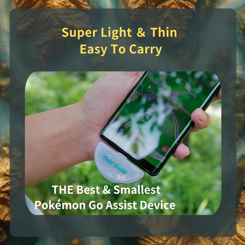 Pocket Hunter Device for Mobile Gaming Plug and Play No Charging Required LED Pairing Charging – Auto-Catch USB-C & Pass-Through