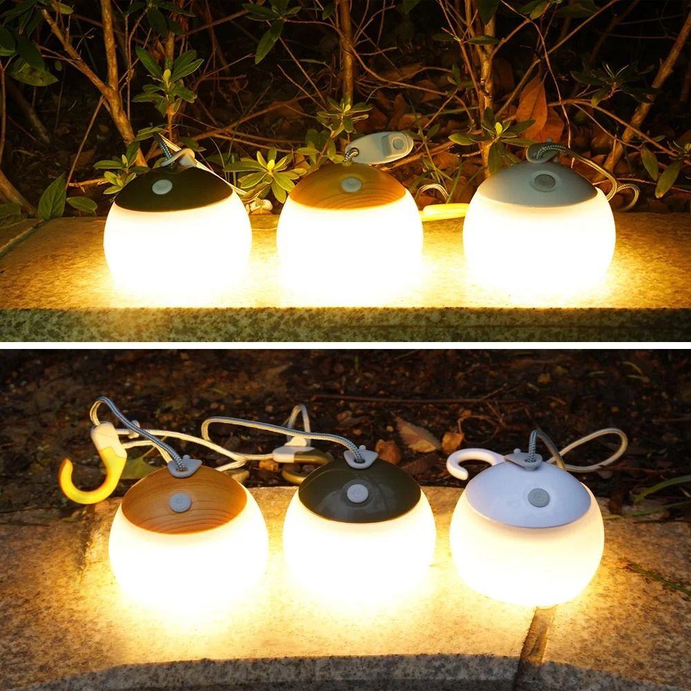 Multifunctional USB Charging Tent Light Silicone Material Portable Lamp Camping Lantern Camping