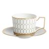 Импортная серая чайная чашка Wedgwood Renaissance с блюдцем 250 мл, свадебный подарок 1065321 [обычный продукт] и прибл.