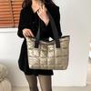 Women Handbags Space Cotton-Padded Female Down Bags Shoulder Crossbody Bags Quality Female Tote Luxury Bag Trend