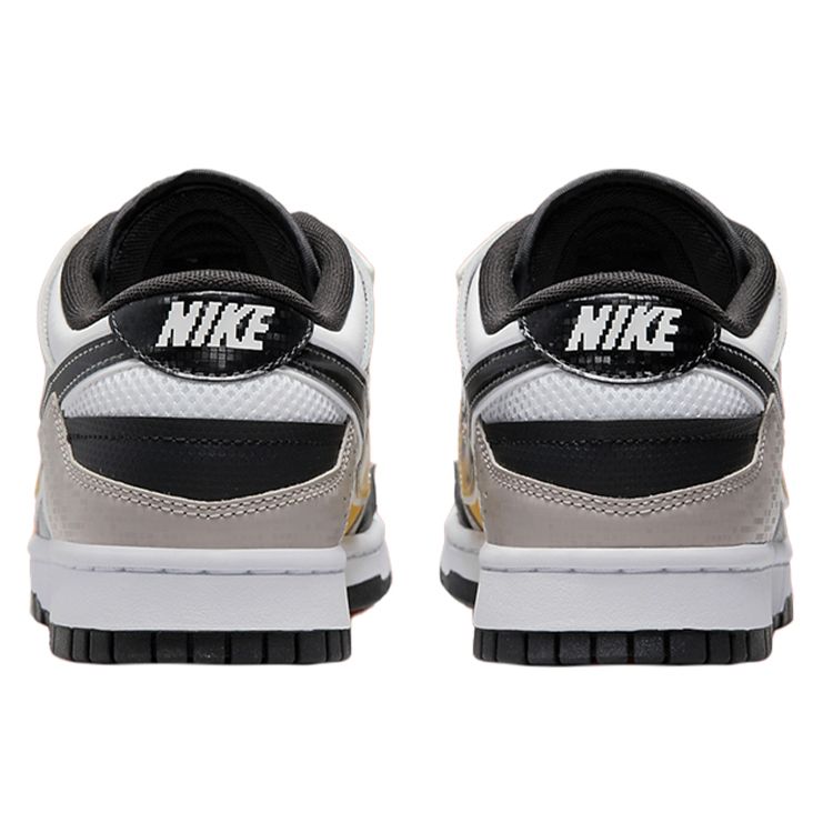 Nike Dunk Scrap Mighty Swooshers Men Sneakers White Black Vast-Grey DX6058-101