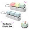 Цветная клавиатура для снятия стресса Fidget Button New Keycap Fidget Keychain