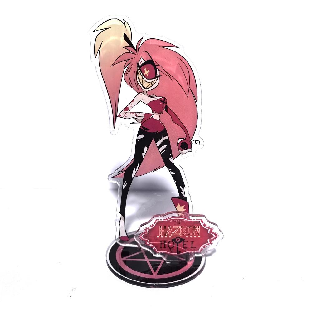 15СМ Фигурка Hazbin Hotel Helluva Boss Стенд Акриловые Фигурки Вагги Настольная Подставка Фигурка Набор Украшений Подарки