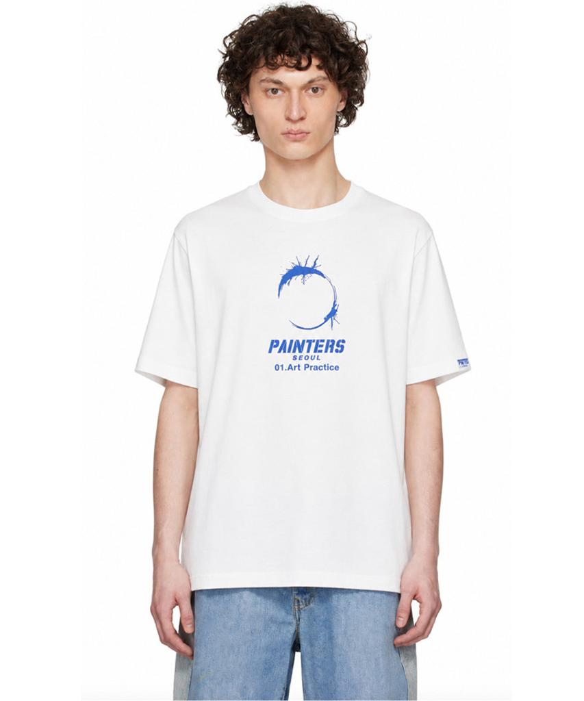 Футболка движения Peinteoseu (белый)