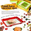 1/2/3 шт. Контейнеры для хранения свежих продуктов, штабелируемые, многоразовые, для сохранения продуктов, органайзер для холодильника, домашней кухни