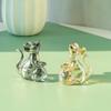 Привлекающий Богатство Хрустальный Крыса Орнамент Счастливые Настольные Украшения Мышь Крыса Фигурка Гостиная