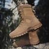 Training Boots Large Size Military Boots Men's Outdoor Combat Boots High Top Field Boots Military Fans Outdoor Sneakers Hiking Shoes