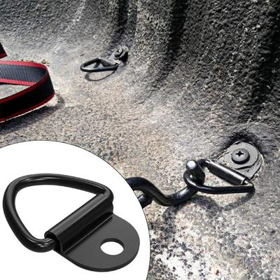 V-образное кольцо для крепления, 10 шт., кольцо для привязи лошади, крюки для прицепа из нержавеющей стали, система крепления прицепа, кольцо для крепления лодки, крюки для