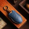 Гениальный чехол для ключа автомобиля ручной работы, подходящий для чехла для ключа Cheetah/Zotye, полностью закрывающий чехол для ключа автомобиля из натуральной кожи