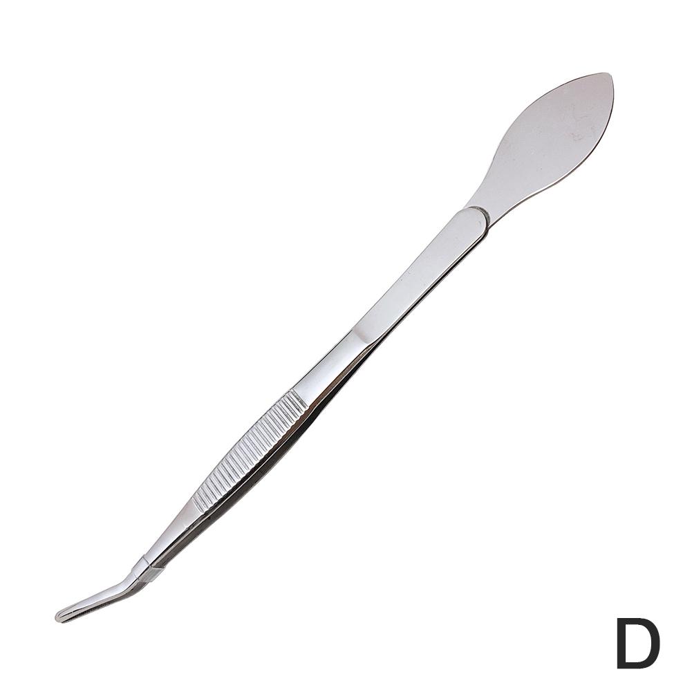 Грабли для корней из нержавеющей стали 304 2 в 1 с эргономичной ручкой, инструмент для обработки почвы, пинцет для суккулентов, бонсай