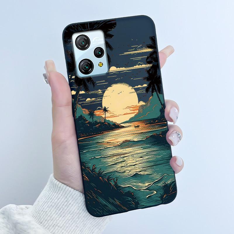 Для Blackview A53 Чехол Blackview A53 Pro Задняя крышка Роскошный Милый Любовь Кролик Забавный Черный ТПУ Мягкий Силикон Защитный Чехол для Телефона