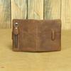 Ретро-кошелек из кожи Crazy Horse, мужской кошелек из коровьей кожи, длинный и короткий кожаный женский кошелек на несколько карт