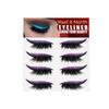 2 in  Self Adhesive Eyeliner Eyelash Stickers Glitter Shiny Waterproof Long Lasting Patch for Party Cosplay Makeup
