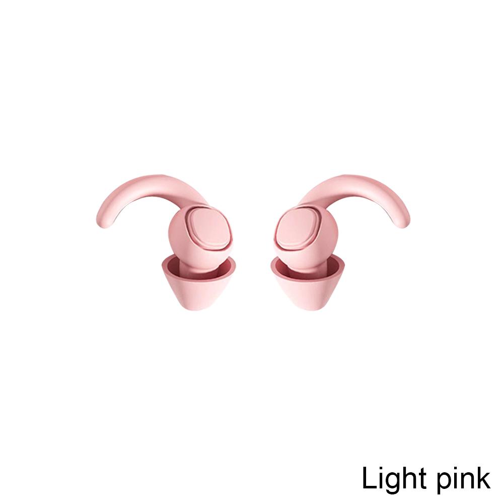 Silicone Sound Insulation Earplugs Soft Noise Reduction Earplug Washable Waterproof Swimming Plugs Anti Snore Sleeping Earplugs