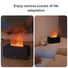 Новейший пламенный аромадиффузор увлажнитель USB настольный имитация света ароматерапия очиститель воздуха для спальни с 7 цветами